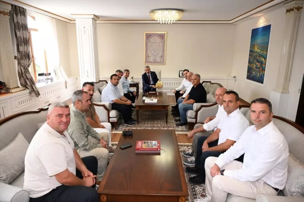 Edirne Valisi Üreticileri Kabul Etti