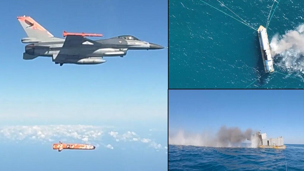 Milli seyir füzesi SOM-J’nin atış testi başarıyla tamamlandı