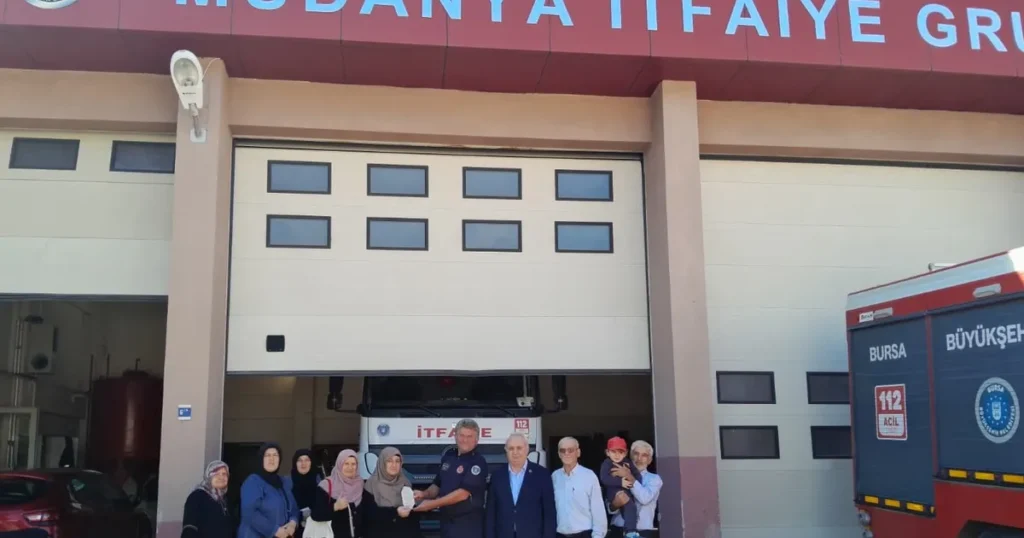 Saadet Partili kadınlardan Mudanya İtfaiyesi’ne ziyaret