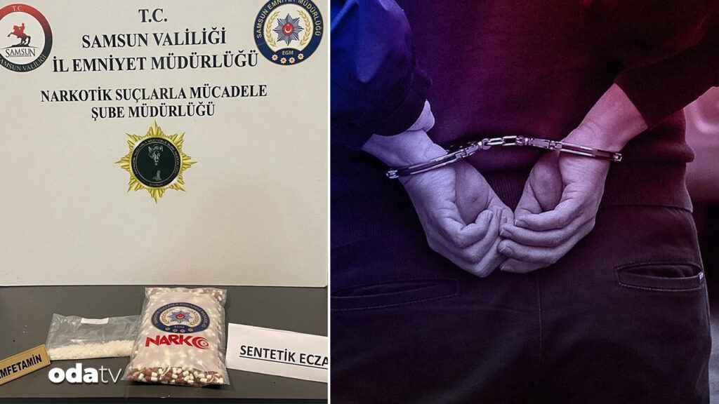 Samsun’da narkotik operasyonu: 10 gözaltı