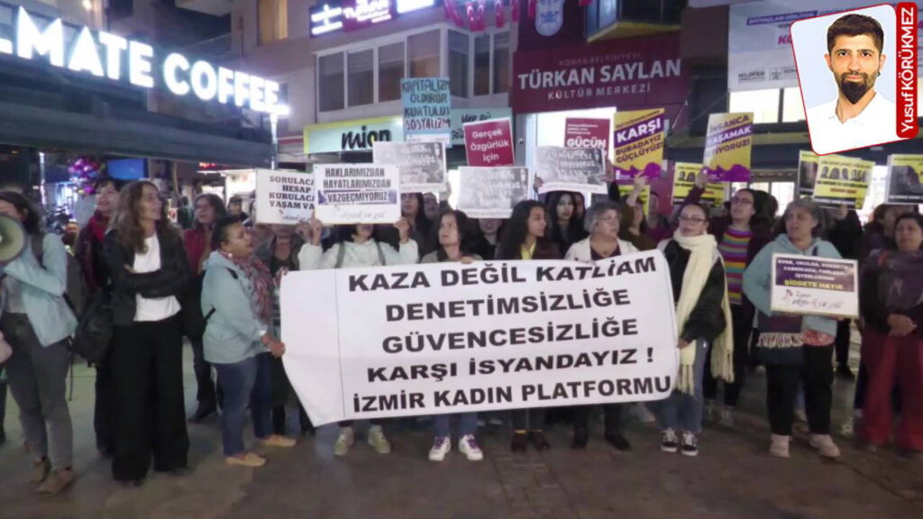 İzmirli kadınlardan Dilovası tepkisi: ‘Bu bir iş cinayetidir’
