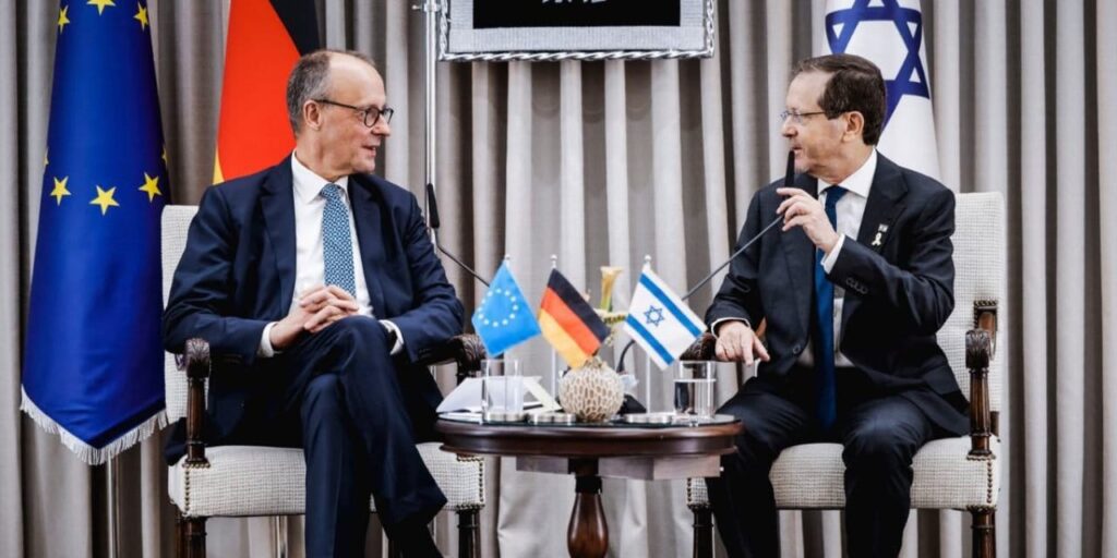 Almanya Başbakanı Merz İsrail’de