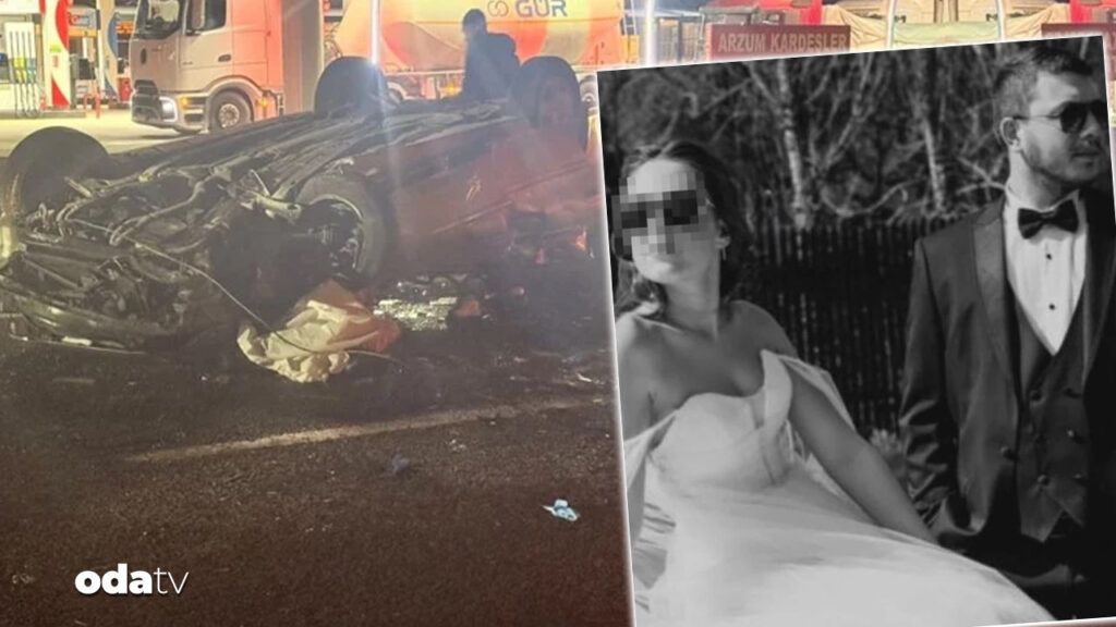 Ankara’da feci kaza… Üç aylık evlilerdi… Genç çifti kaza ayırdı