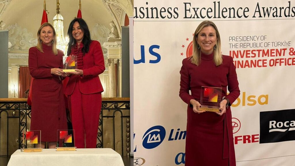 Ebru Özdemir’e İspanya’dan ‘Mesleki Liyakat Ödülü’