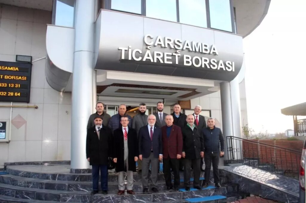 Saadet Partisi ÇTB’yi Ziyaret Etti