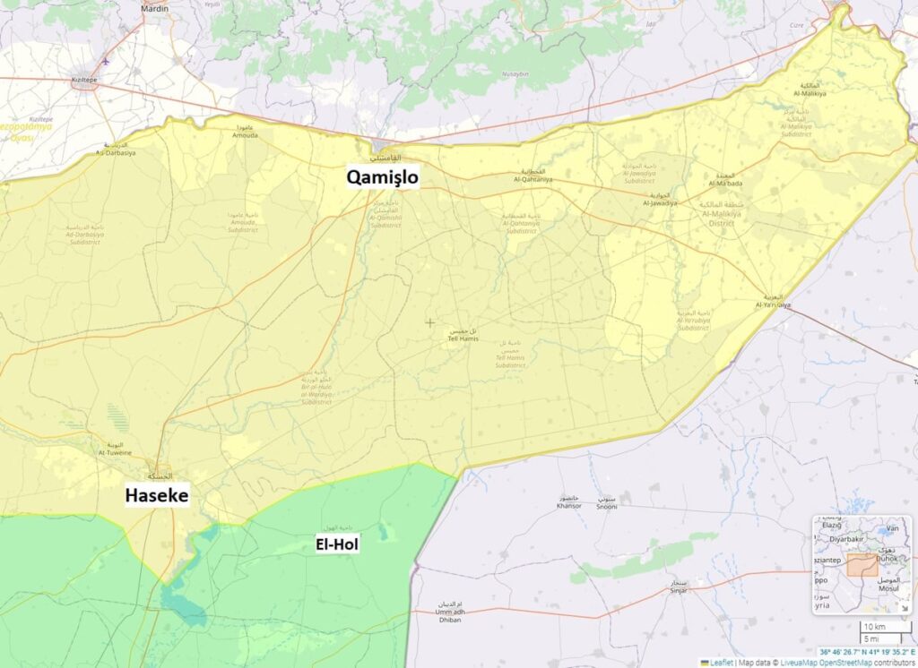 Haseke kırsalında şiddetli çatışmalar: "Yüzlerce sivil göç ediyor"